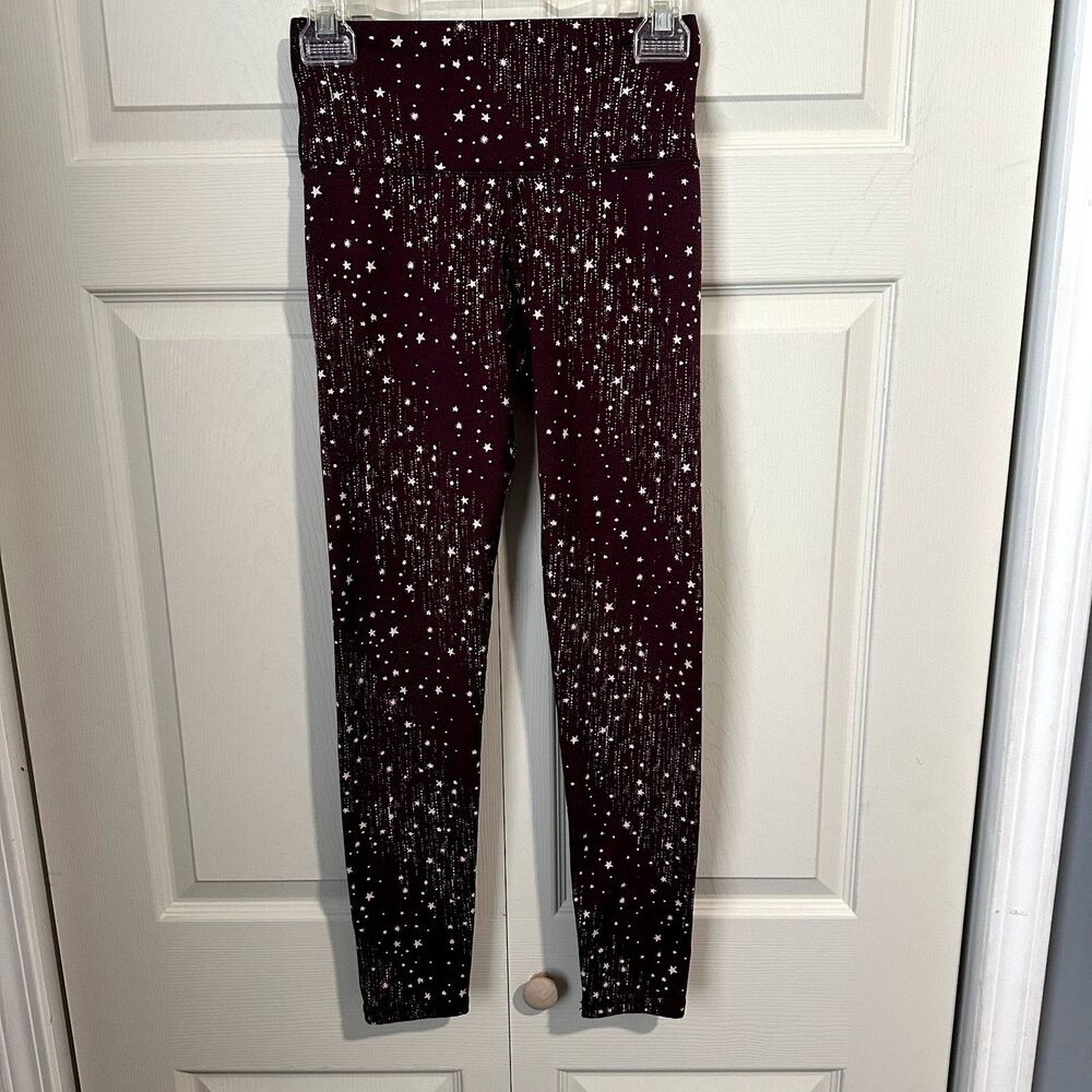 Aerie - Size Medium - Burgundy with stars pattern